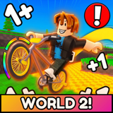 +1 Double Jump Bike Escape Roblox public game icon